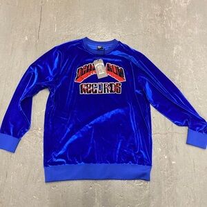 Size 2XL Men’s Death Row Records Velvet Pullover Sweater NEW W TAGS NWT DS